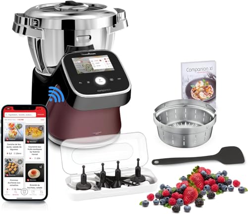 Moulinex Robot cuiseur, 18 modes, Balance intégrée, Idées de